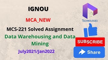 MCS-221 Solved Assignment July-2021/Jan2022 || MCA_NEW || IGNOU ||Dalaltechnologies