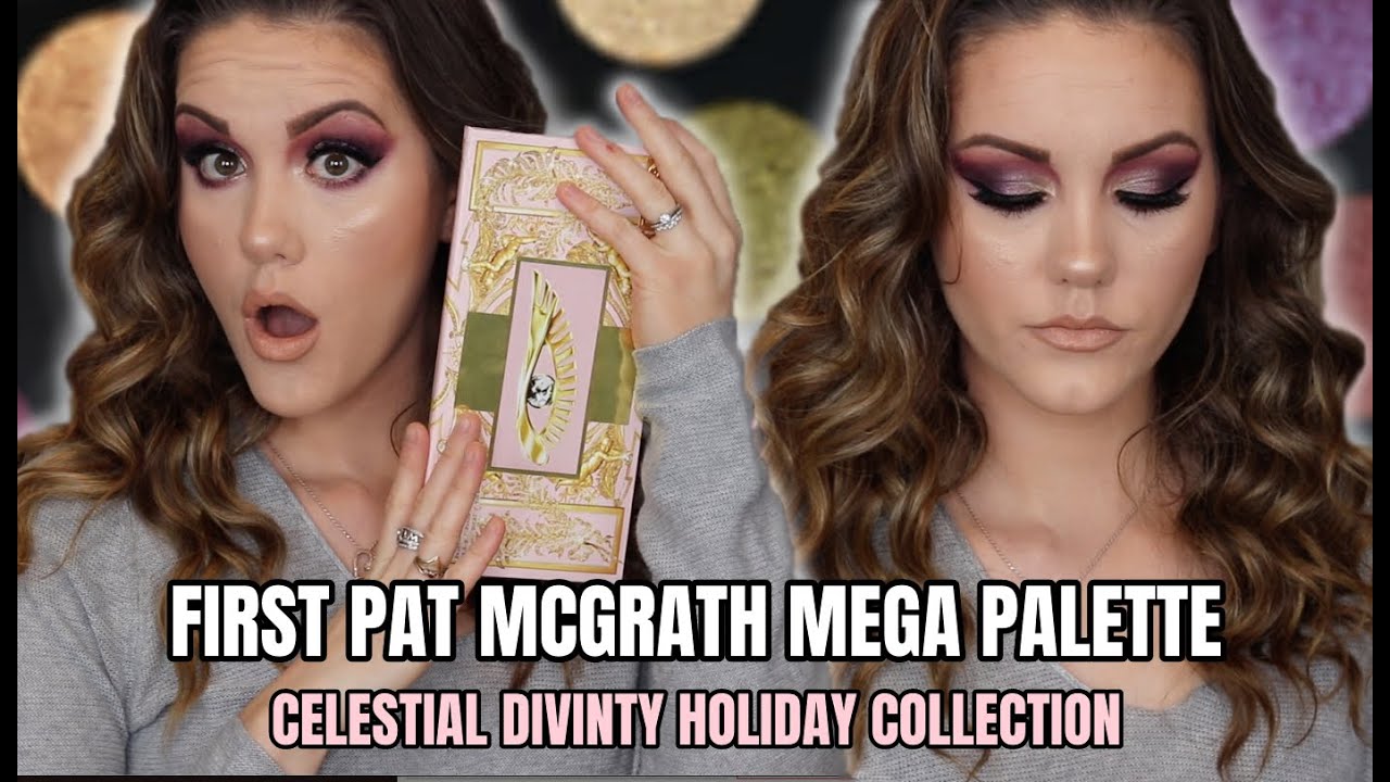 NEW PAT MCGRATH MEGA HOLIDAY PALETTE REVIEW & SWATCHES - YouTube
