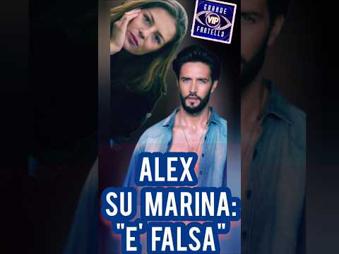 Video GF Vip, scontro di fuoco tra Alex Belli e Marina La Rosa: volano accuse di falsità