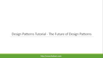 Design Patterns Tutorial - The Future of Design Patterns