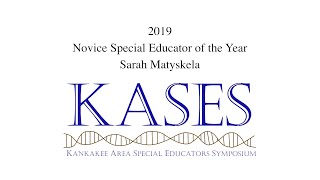 2019 Novice Special Educator of the Year: Sarah Matyskela