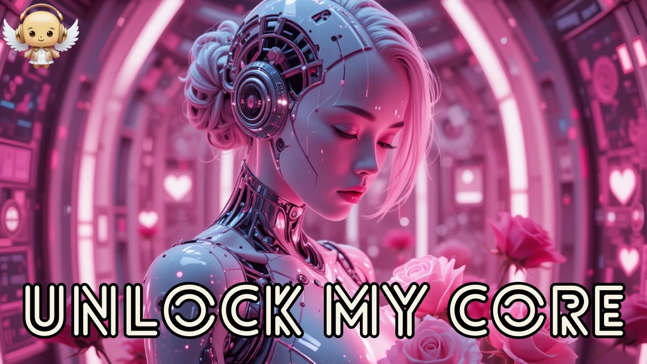 Electronic Metal 🎸⚡Unlock My Core 🩷 Cyborg Fusion 🤖 Angelic Bassline Amplifiers 🎧