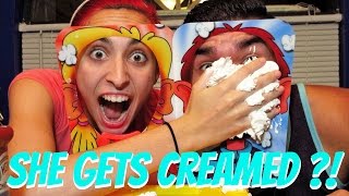 Pie Face Showdown Challenge | GF vs BF Challenge 2016