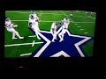 Kevin Byard celebrates on Dallas Cowboys Star.