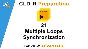 LabVIEW CLD R 21 Multiple Loops Synchronization