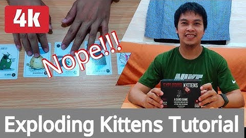 How to Play Exploding Kittens Tutorial Tagalog