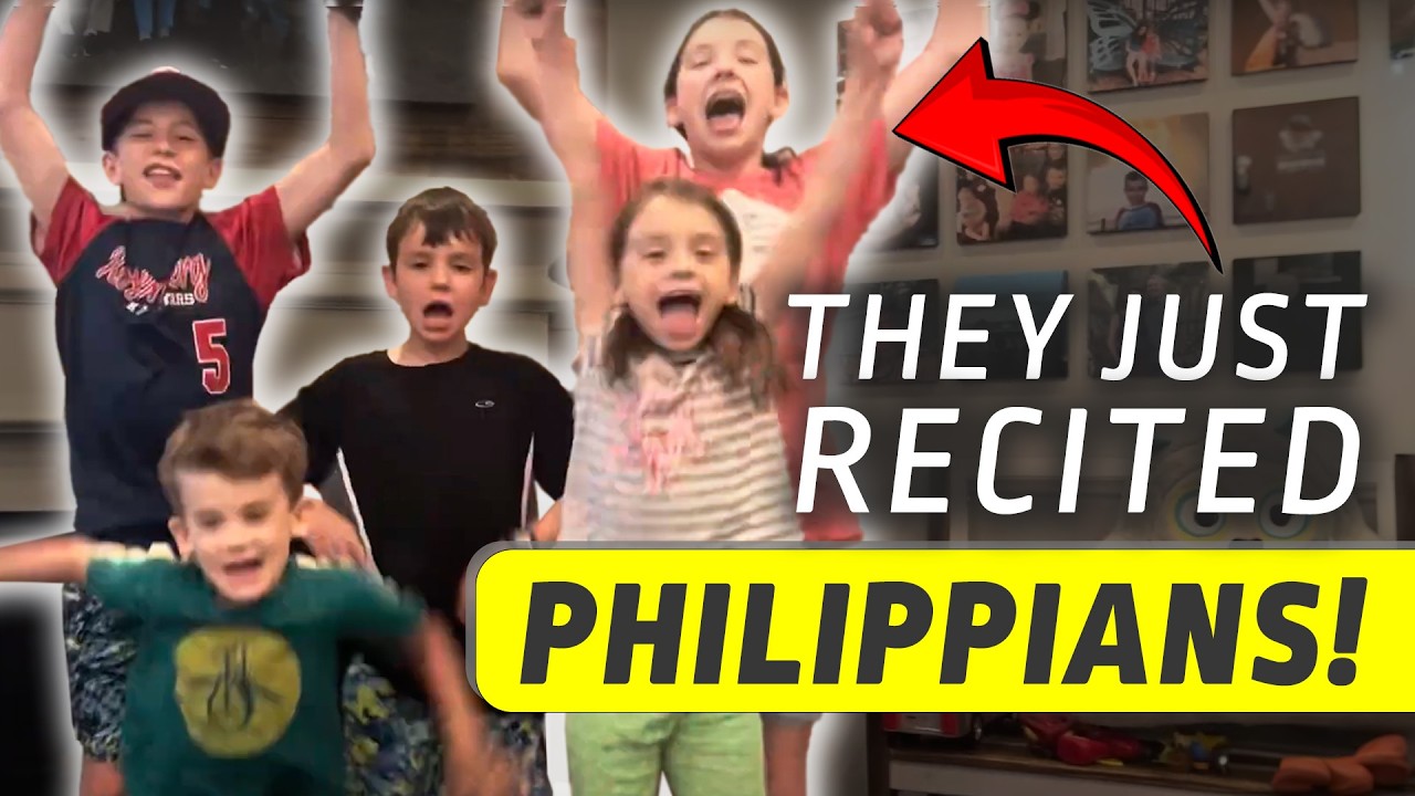 These 5 Kids Memorized Philippians (here's how)