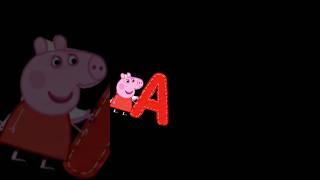 Learn alphabets A to Z with peppa pig ABC phonics song #alphabet #peppapig