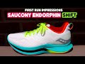 FIRST RUN IMPRESSIONS: SAUCONY ENDORPHIN SHIFT