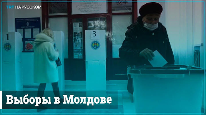 Граждане Молдовы, проживающие в Москве, выбирают президента