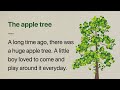 Learn english through story  the apple tree  level 1