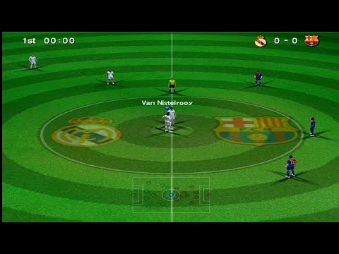 لعبة الكرة  على سوني  الكلاسيكو برشلونة ضد ريال مدريد    تعليق عربي