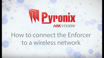 How to connect the Enforcer to a wireless network