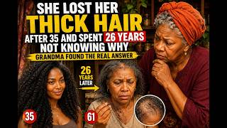 She Lost Her Thick Hair After 35 and Spent 26 Years Not Knowing Why Grandma Found the Real Answer