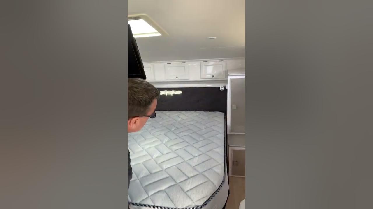 Eco Tourer folding caravan double bed model YouTube