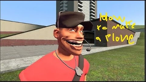 How to Make a Simple plane on GMOD