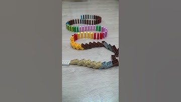 Domino Effect LEGO Blocks