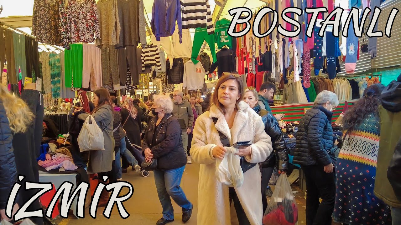 Izmir, तुर्किये | bostanlı | जीवंत शहर सैर 4K