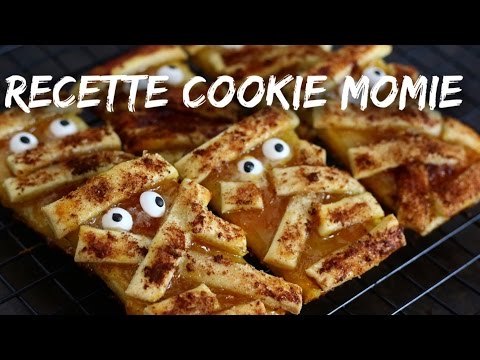 recette-halloween-cookie-momie-facile-et-rapide-|-mummy-cookies