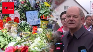 Nach Attentat in Mannheim vermeidet der Kanzler das wichtigste Wort