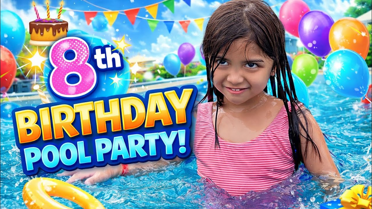 Celebrating My Daughter’s Birthday 💕 | Pool Day & Laughter 