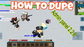 How to dupe in jailbreak blockman go 💣💣