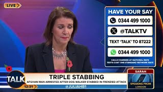 Call-in show - "I'm afraid to go out without a man"