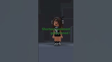 Shortest comment get pinned 📌📌📌 #shorts #roblox
