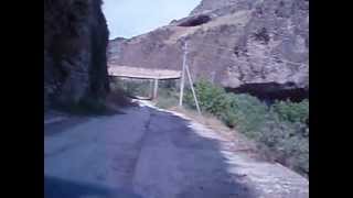 ARMENIA ARZNI 2008  ---  Дорога Арзни road in Arzni - Поездка по ущелью Арзни (Армения)