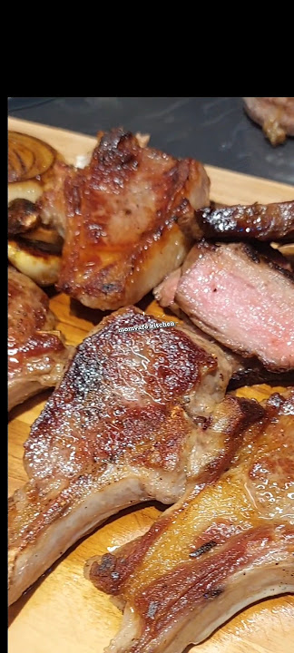 Kreasidapur bmihongkong Pansdser Lamdchop #momvafevlog #belajarmasakyuk #cooking #shorts