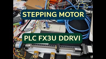 DDRVI DDRVA DZRN stepping motor ใช้งานกับ PLC FX3U GX Work2