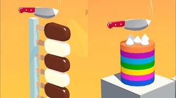 Slice It All Game! Satisfying and Relaxing ASMR Slicing Video NEW UPDATE