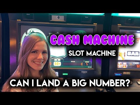 First Try on CASH MACHINE! Lot's of Re-Spins!!