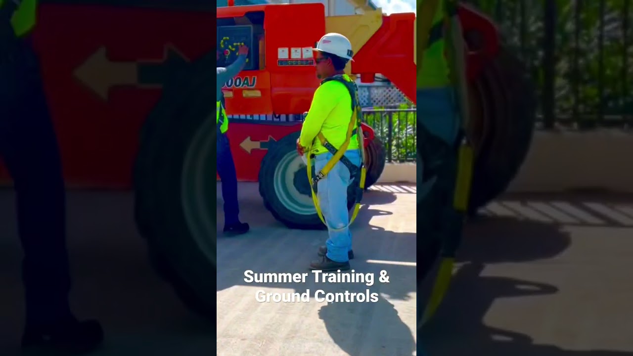 Summer training & ground controls. 