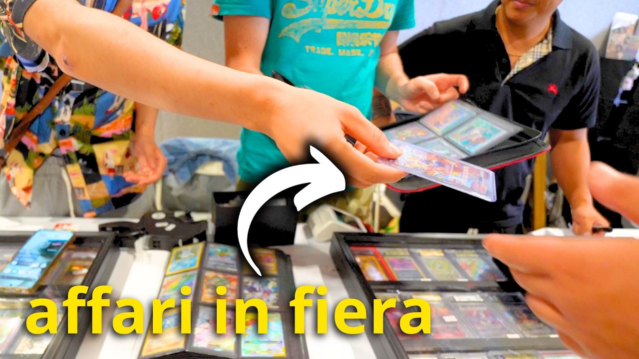SCAMBIO CARTE POKEMON IN FIERA