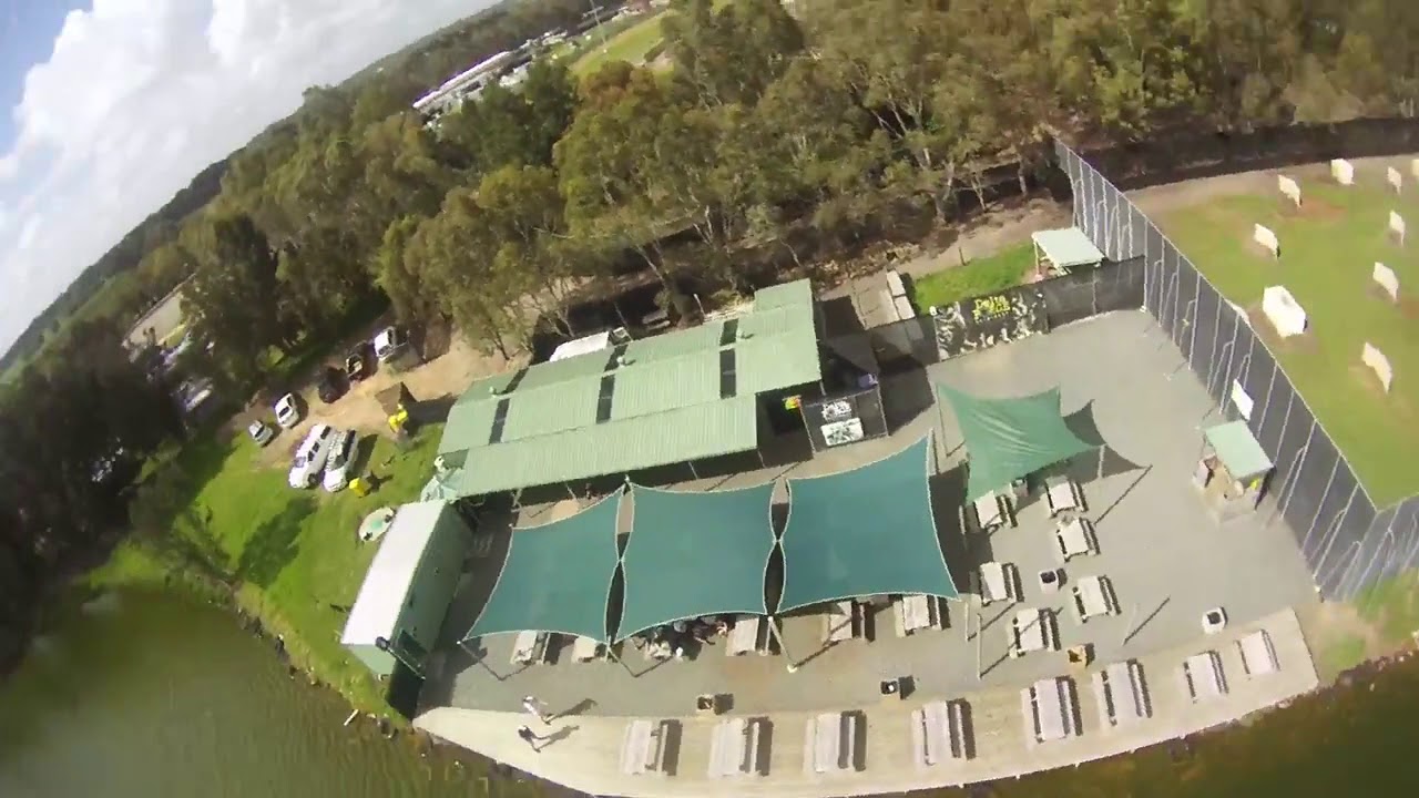 Drone Footage - Delta Force Paintball Game Zone