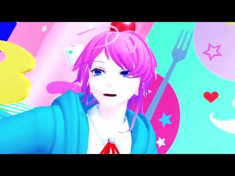 【ヒプマイMMD】魔法少女とチョコレゐト【飴村乱数】