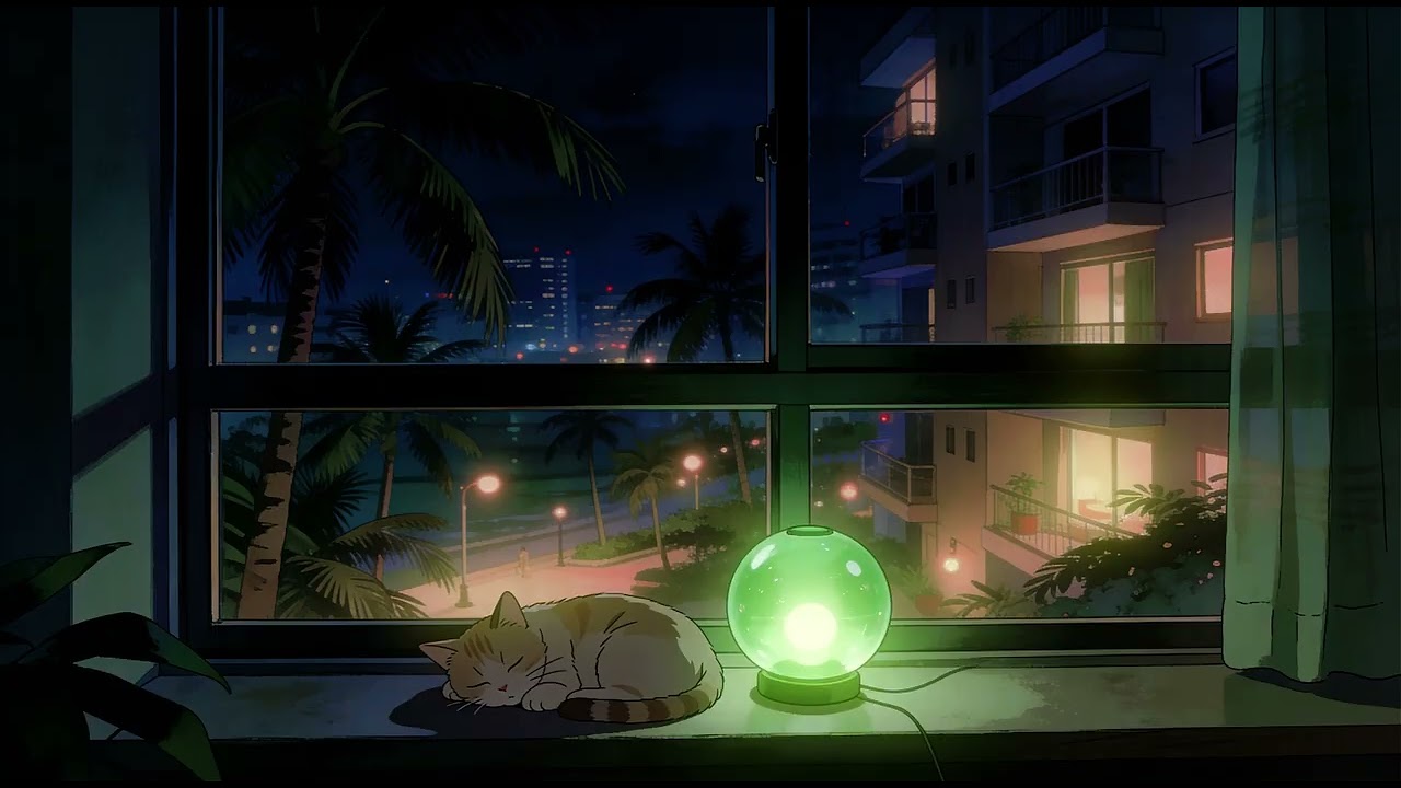 Late Night Ambient Music - For Study, Relaxation, Sleep, Focus, and Calm Vibes (7 hours)