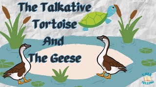 The Tortoise and The Geese- Kids Stories| Moral Stories in English|Panchtantra  Stories in English