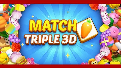 Match Triple 3D: Matching Tile