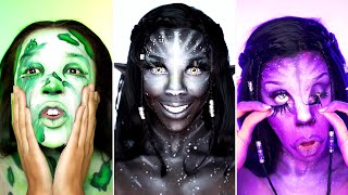 Removal of Special Effects (SFX) Makeup vs No Makeup