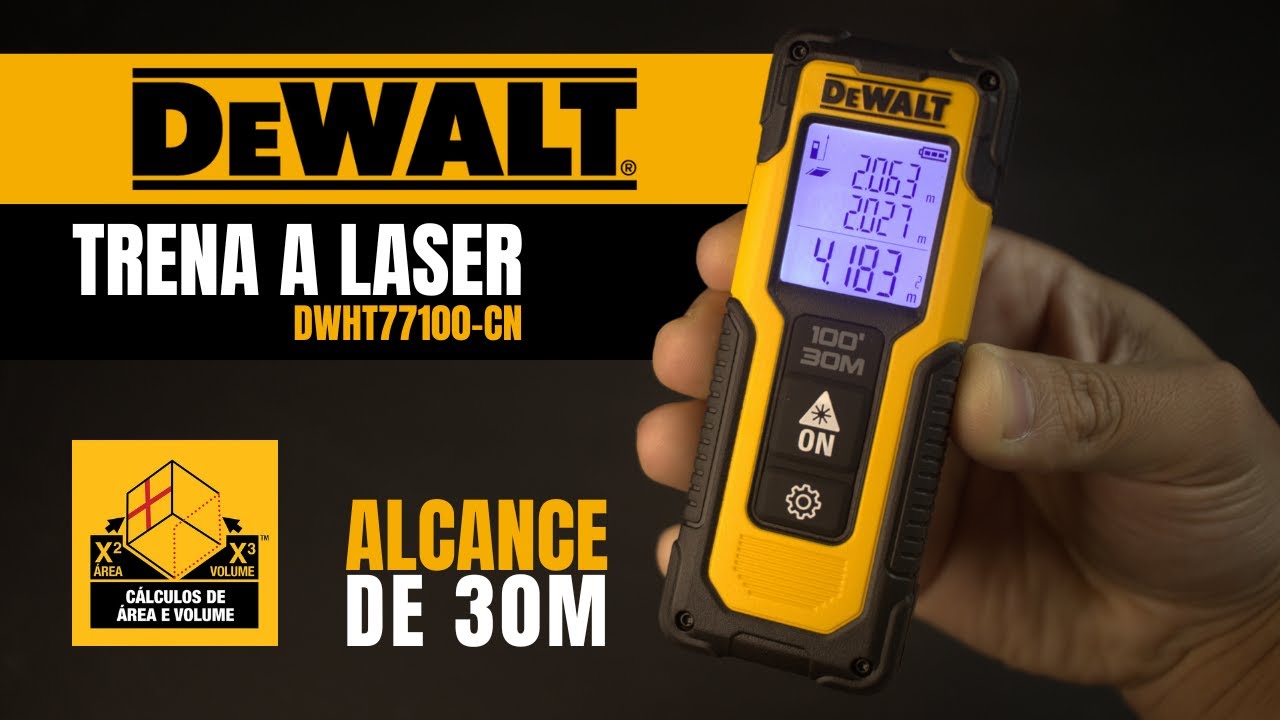 UNBOXIING | Trena a Laser 30M DeWALT DWHT77100-CN