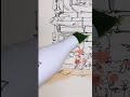 哀愁漂う、古い建物sketch #artsupplies #art