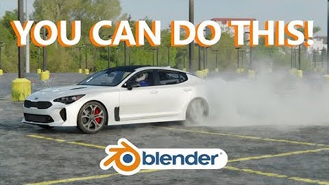 How to Make a Car Burnout Scene in Blender 3.3 (Intermediate)