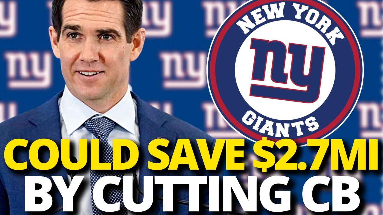 GIANTS COULD SAVE $2.7 MILLION! BY CUTTING CORNERBACK! NY GIANTS NEWS