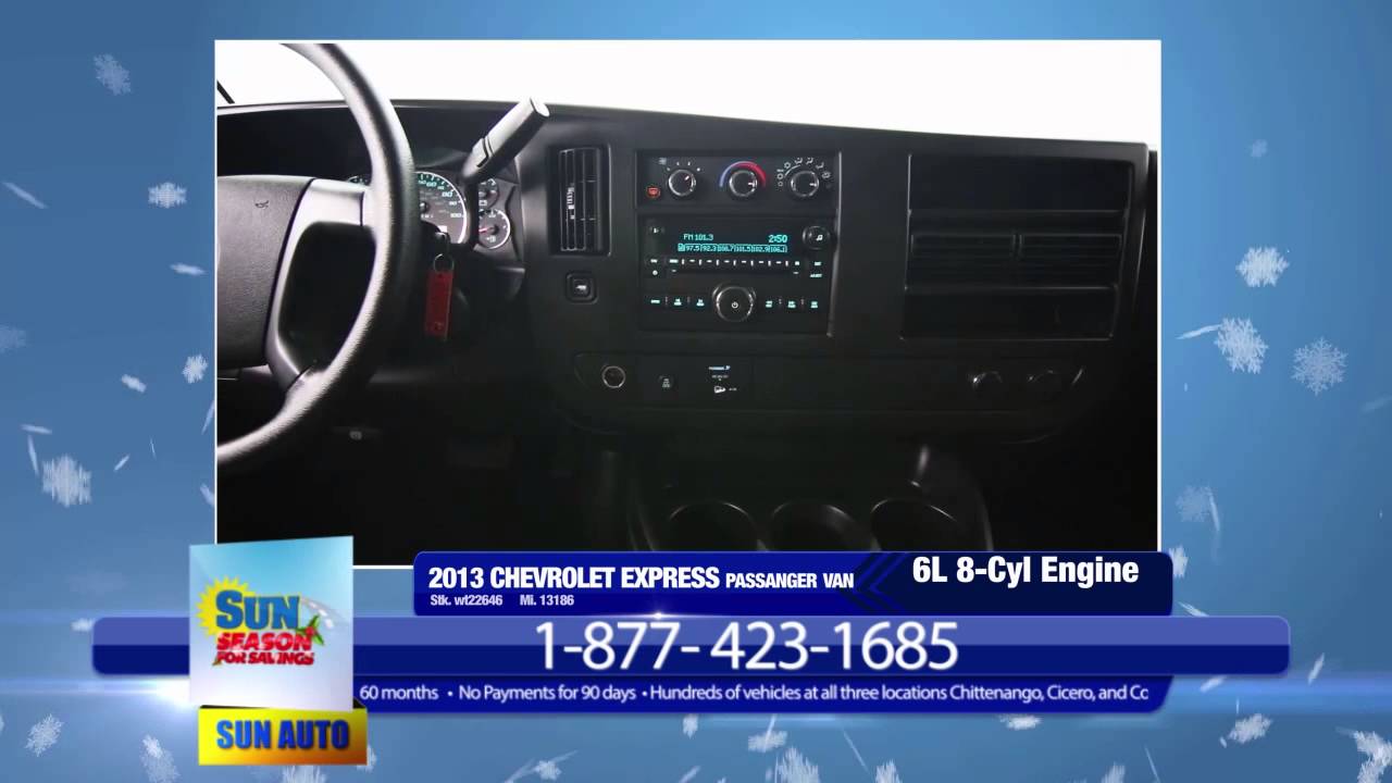Sun Chevy Chittenango >> Need Room For Many Buy This 13 Chevy Express From Sun Auto And Save Sun Chevy Chittenango >> Need Room For Many Buy This 13 Chevy Express From Sun Auto And Save