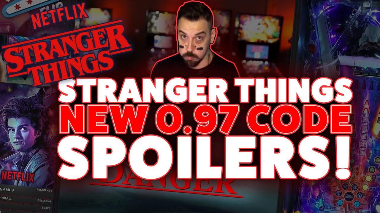 Stranger Things Pinball New Code 0.97 SPOILERS - YouTube