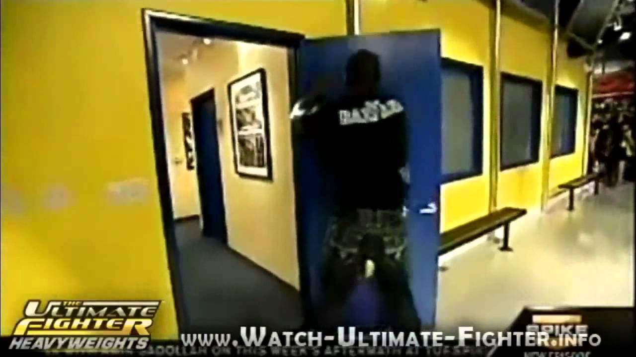 UFC Rampage Jackson vs. Door (Fus Ro Dah!!!) YouTube