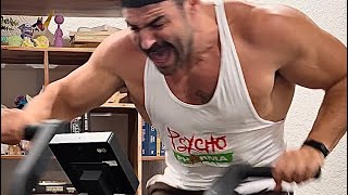 275 lb Girth Monster DESTROYS CrossFit Echo Bike 50 Cal Challenge 🤯
