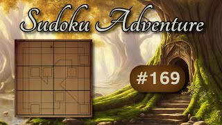 Sudoku Adventure #169  - A Squared Line by Oddlyeven